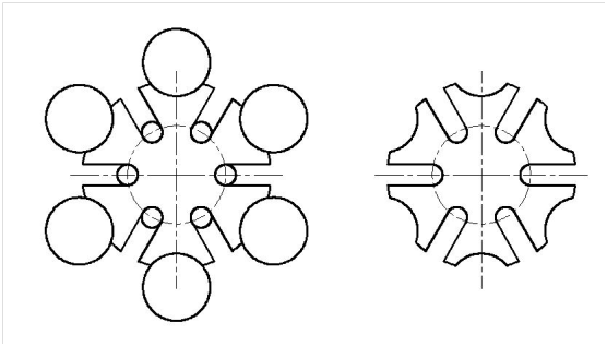 江苏开放大学工程制图与CAD形考作业二